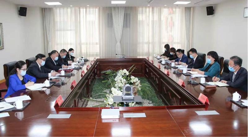呼和浩特市人民政府外事办公室与蒙古国驻呼和浩特总领事馆举行工作会晤